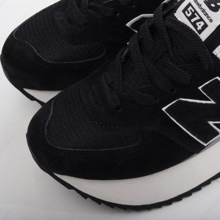 Billige Sko New Balance 574 ‘Sort Hvid’ WL574ZAB