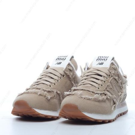 Billige Sko New Balance 574 x Miu Miu ‘Brun’ NB574B