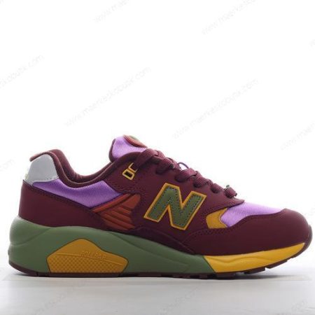 Billige Sko New Balance 580 ‘Rød Lilla Grøn Gul’ MT580SR2