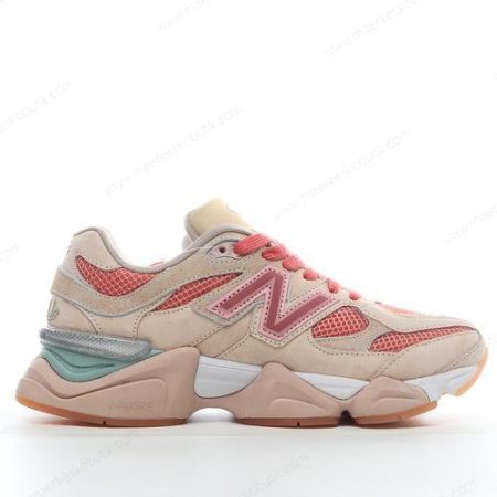 Billige Sko New Balance 9060 ‘Lysebrun Orange Rød Grøn’ U9060JF1