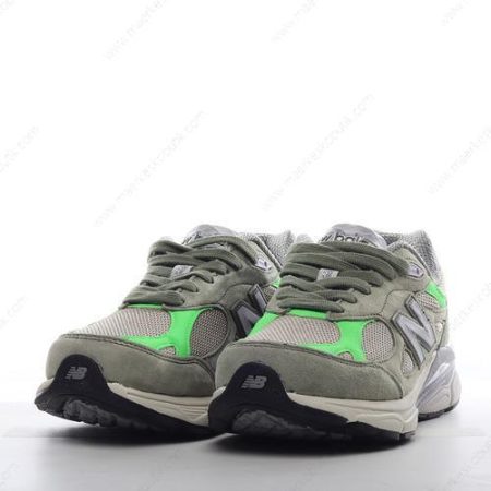 Billige Sko New Balance 990v3 ‘Grøn Sølv’ M990PP3