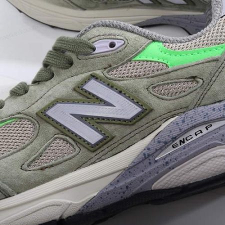 Billige Sko New Balance 990v3 ‘Grøn Sølv’ M990PP3