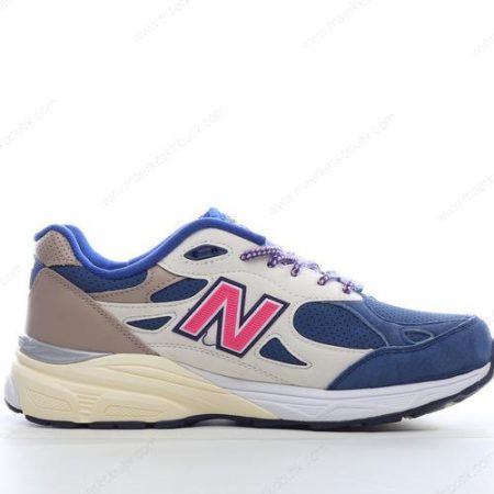 Billige Sko New Balance 990v3 ‘Hvid Blå Pink’ M990KH3