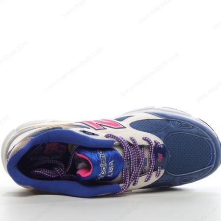 Billige Sko New Balance 990v3 ‘Hvid Blå Pink’ M990KH3