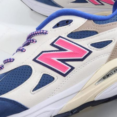 Billige Sko New Balance 990v3 ‘Hvid Blå Pink’ M990KH3