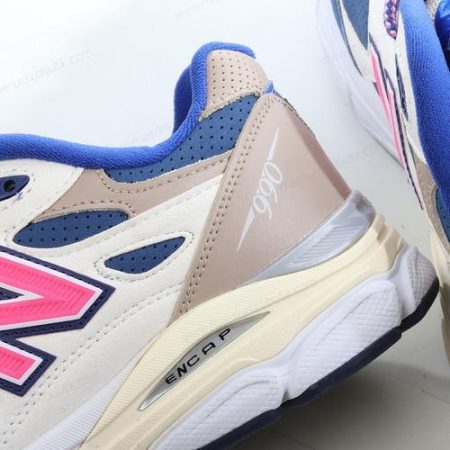 Billige Sko New Balance 990v3 ‘Hvid Blå Pink’ M990KH3