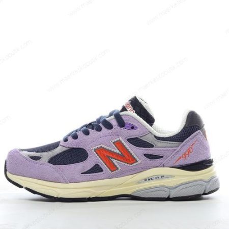 Billige Sko New Balance 990v3 ‘Lys Lilla Sort’ M990TD3