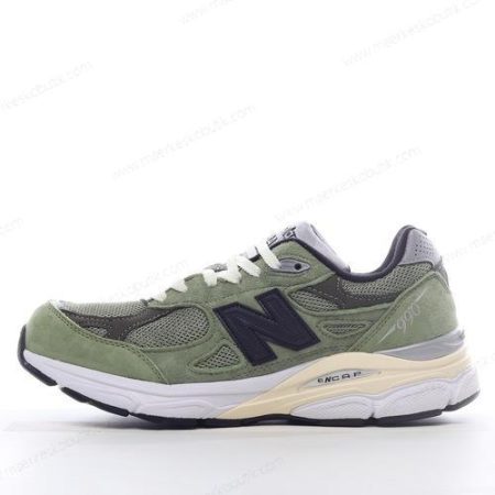 Billige Sko New Balance 990v3 ‘Oliven Grøn Grå Hvid’ M990JD3