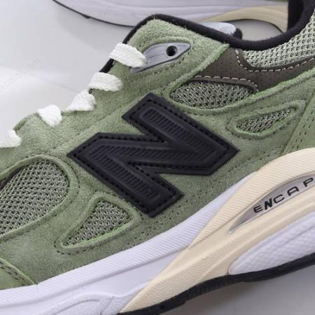 Billige Sko New Balance 990v3 ‘Oliven Grøn Grå Hvid’ M990JD3