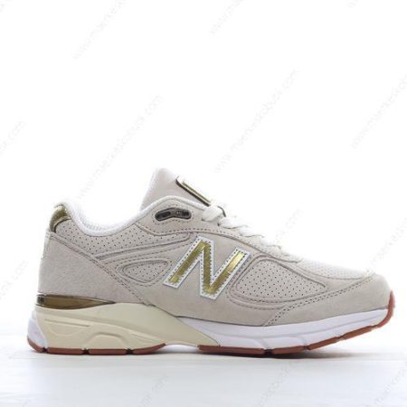 Billige Sko New Balance 990v4 ‘Guld Hvid’ W990AG4