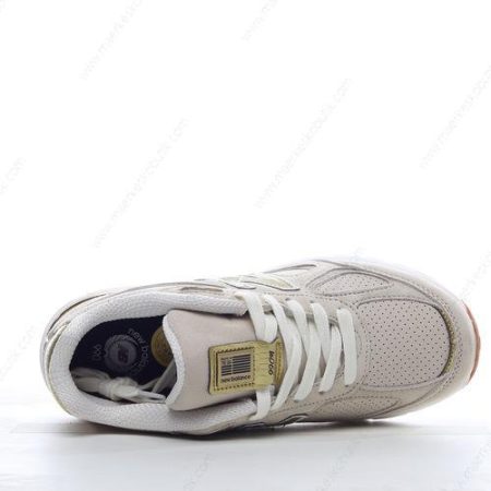 Billige Sko New Balance 990v4 ‘Guld Hvid’ W990AG4