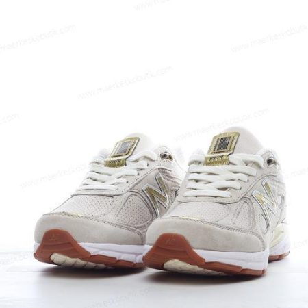 Billige Sko New Balance 990v4 ‘Guld Hvid’ W990AG4