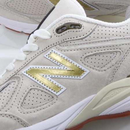 Billige Sko New Balance 990v4 ‘Guld Hvid’ W990AG4