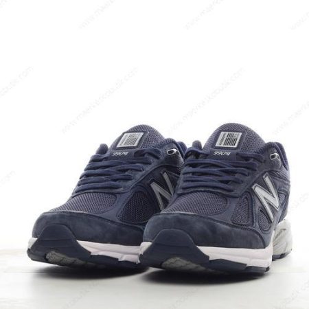 Billige Sko New Balance 990v4 ‘Marine Hvid’ M990NV4