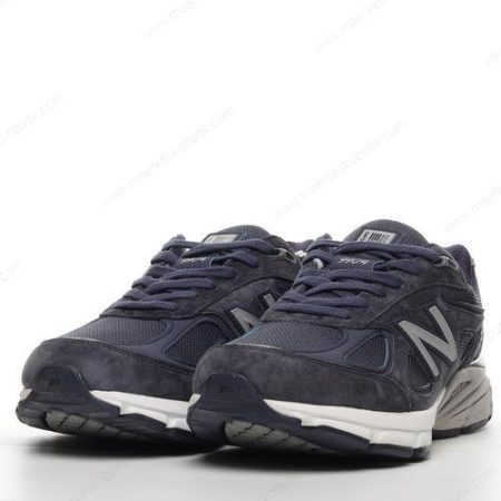 Billige Sko New Balance 990v4 ‘Navy Sølv’ U990NV4