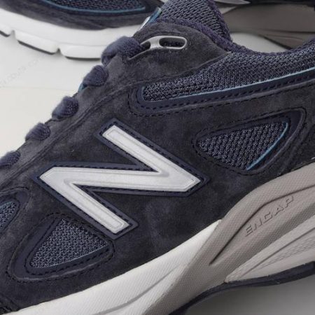 Billige Sko New Balance 990v4 ‘Navy Sølv’ U990NV4