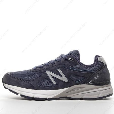 Billige Sko New Balance 990v4 ‘Navy Sølv’ U990NV4