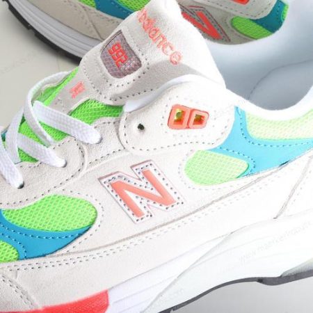 Billige Sko New Balance 992 ‘Hvid Grøn’ M992DA