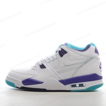 Billige Sko Nike Air Flight 89 ‘Hvid Lilla Blå’ 306252-113