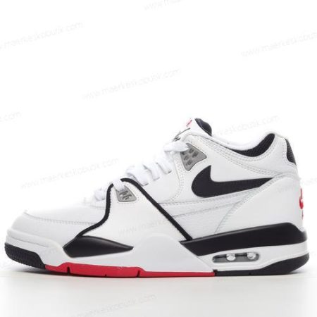 Billige Sko Nike Air Flight 89 ‘Hvid Sort Rød’ DB5918-100