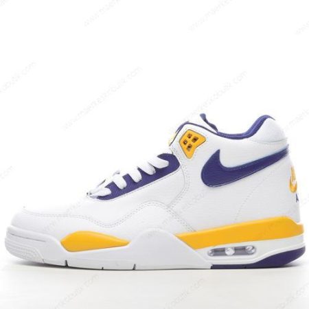 Billige Sko Nike Air Flight Legacy Lakers Home ‘Guld Lilla Hvid’ BQ4212-102