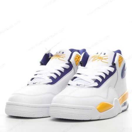 Billige Sko Nike Air Flight Legacy Lakers Home ‘Guld Lilla Hvid’ BQ4212-102