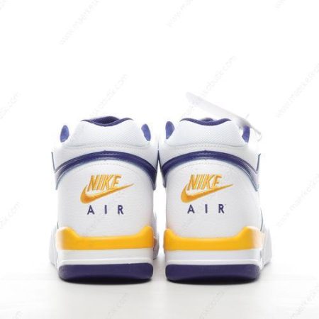 Billige Sko Nike Air Flight Legacy Lakers Home ‘Guld Lilla Hvid’ BQ4212-102