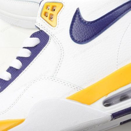 Billige Sko Nike Air Flight Legacy Lakers Home ‘Guld Lilla Hvid’ BQ4212-102