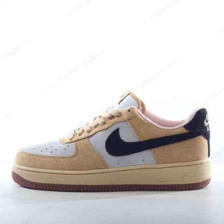 Billige Sko Nike Air Force 1 07 LX Low ‘Guld Sort Grå’ DV7186-700