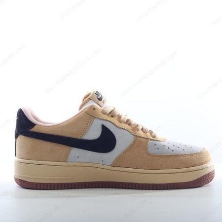 Billige Sko Nike Air Force 1 07 LX Low ‘Guld Sort Grå’ DV7186-700