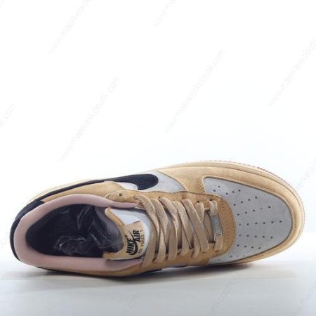 Billige Sko Nike Air Force 1 07 LX Low ‘Guld Sort Grå’ DV7186-700