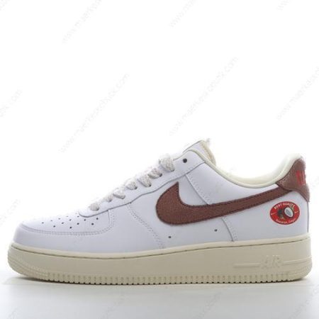 Billige Sko Nike Air Force 1 07 LX Low ‘Hvid Brun’ DJ9943-101