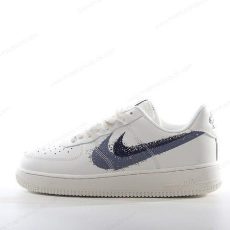 Billige Sko Nike Air Force 1 Low 07 ‘Hvid Grå Sort’ FD0660-100