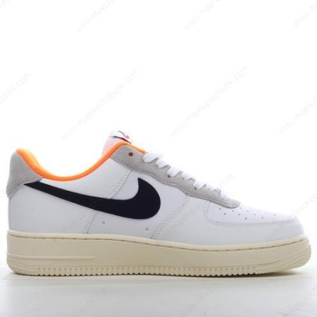 Billige Sko Nike Air Force 1 Low 07 ‘Hvid Orange Sort’ DX3357-100