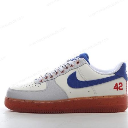 Billige Sko Nike Air Force 1 Low ‘Hvid Blå Brun’ FN1868-100