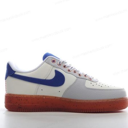 Billige Sko Nike Air Force 1 Low ‘Hvid Blå Brun’ FN1868-100