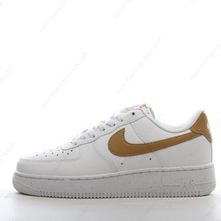 Billige Sko Nike Air Force 1 Low ‘Hvid Gul’ AQ0666-100