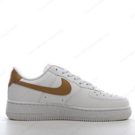 Billige Sko Nike Air Force 1 Low ‘Hvid Gul’ AQ0666-100