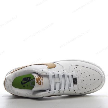 Billige Sko Nike Air Force 1 Low ‘Hvid Gul’ AQ0666-100