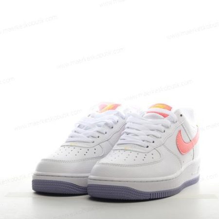 Billige Sko Nike Air Force 1 Low ‘Hvid Pink Gul’ DV7762-100