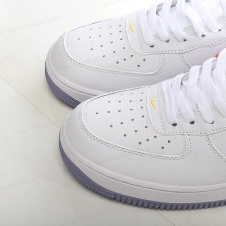 Billige Sko Nike Air Force 1 Low ‘Hvid Pink Gul’ DV7762-100