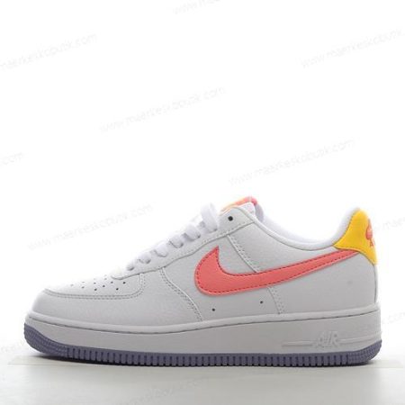 Billige Sko Nike Air Force 1 Low ‘Hvid Pink Gul’ DV7762-100