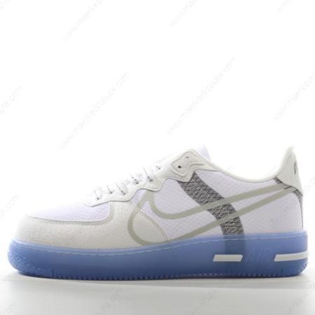 Billige Sko Nike Air Force 1 Low React ‘Hvid Grå’ CQ8879-100