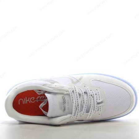 Billige Sko Nike Air Force 1 Low React ‘Hvid Grå’ CQ8879-100