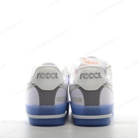 Billige Sko Nike Air Force 1 Low React ‘Hvid Grå’ CQ8879-100