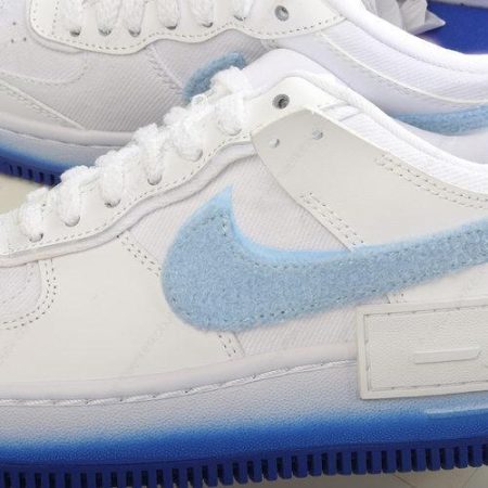 Billige Sko Nike Air Force 1 Low Shadow ‘Hvid Blå’ FJ4567-100