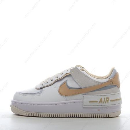 Billige Sko Nike Air Force 1 Low Shadow ‘Hvid Grå Orange’ DV7449-100