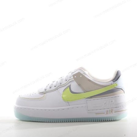 Billige Sko Nike Air Force 1 Low Shadow ‘Hvid Gul’ FB7582-100