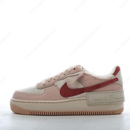 Billige Sko Nike Air Force 1 Low Shadow ‘Pink Hvid Rød’ DZ4705-200