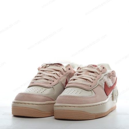 Billige Sko Nike Air Force 1 Low Shadow ‘Pink Hvid Rød’ DZ4705-200